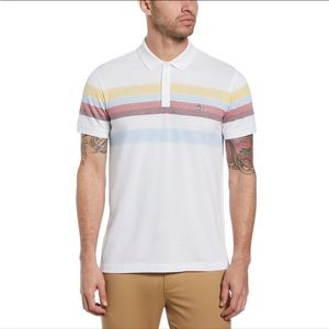 Original penguin men’s engineered chest stripe polo XL